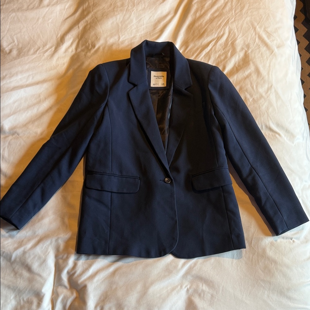 Abercrombie Navy Blue Blazer